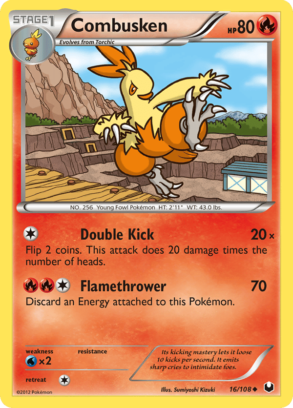 Combusken – Uncommon – Dark Explorers
