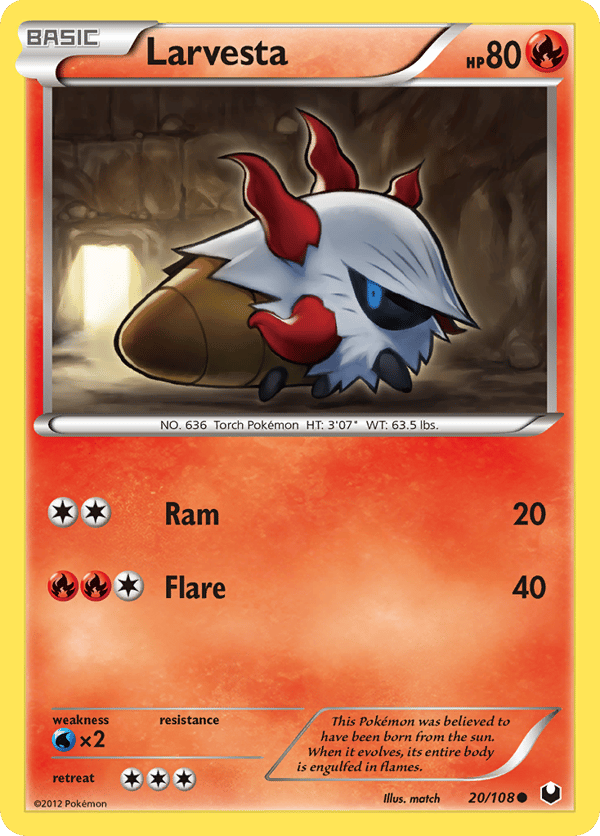 Larvesta – Dark Explorers