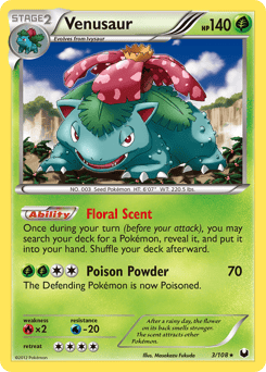 Venusaur – Rare Holo – Dark Explorers