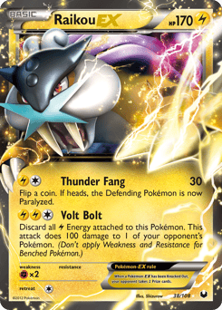 Raikou-EX – Rare Holo EX