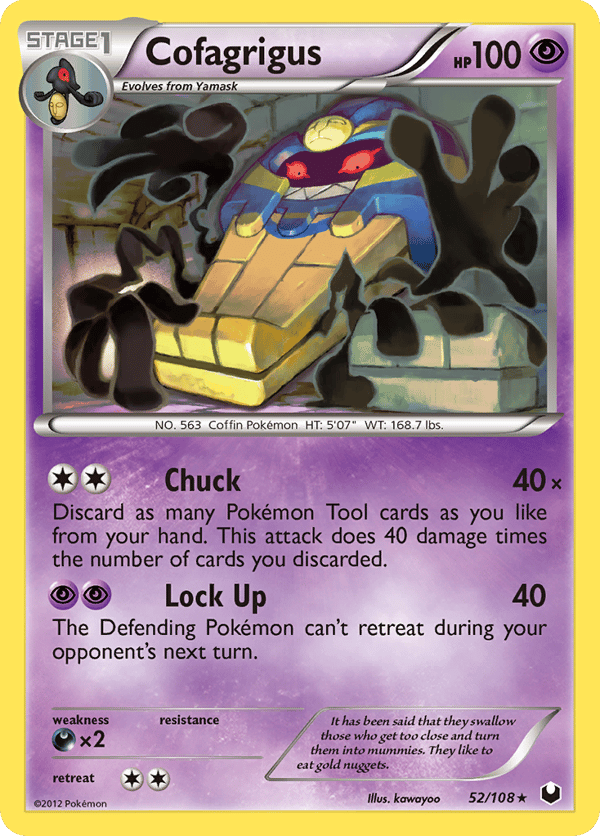Cofagrigus – Rare – Dark Explorers