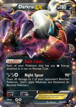 Darkrai-EX – Rare Holo EX