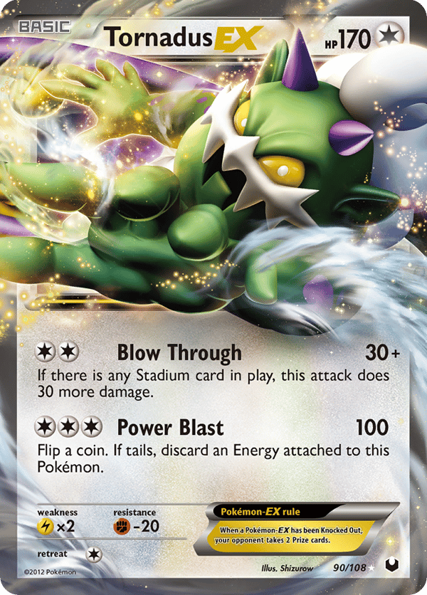 Tornadus-EX – Rare Holo EX – Dark Explorers