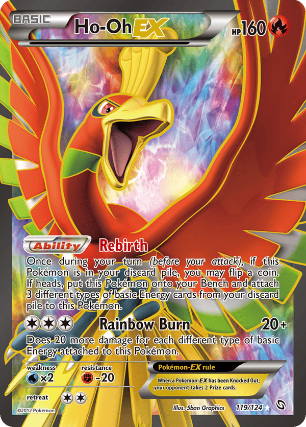 Ho-Oh-EX – Rare Ultra – Dragons Exalted