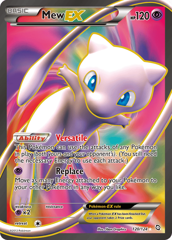 Mew-EX – Rare Ultra – Dragons Exalted