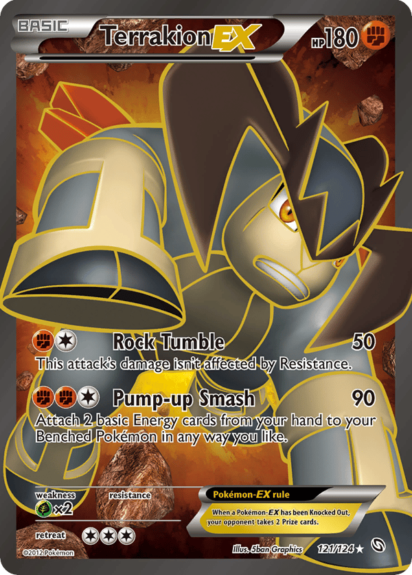 Terrakion-EX – Rare Ultra – Dragons Exalted