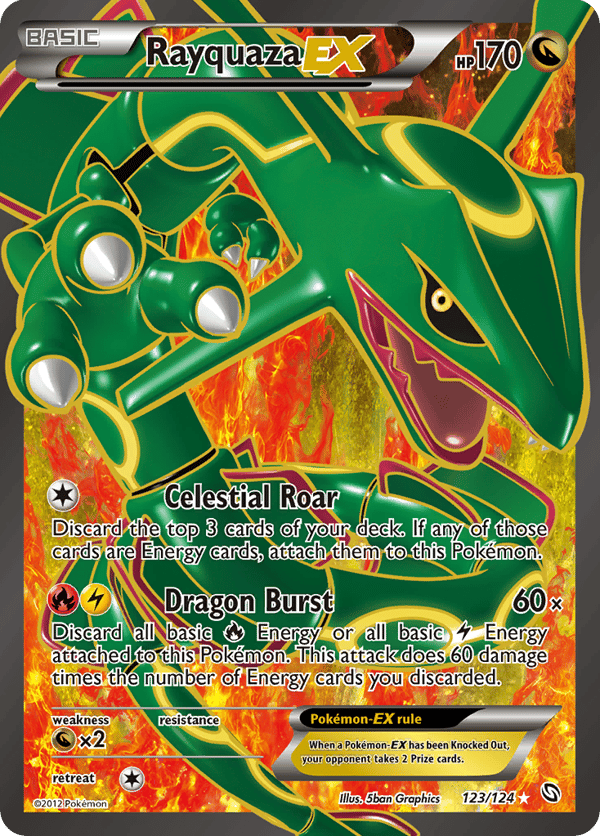 Rayquaza-EX – Rare Ultra – Dragons Exalted