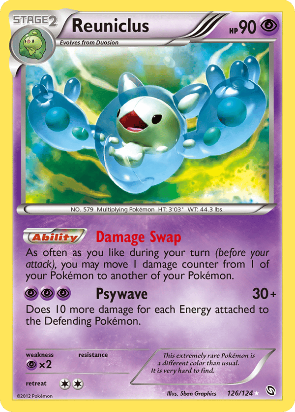 Reuniclus – Rare Secret – Dragons Exalted