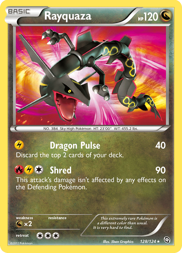 Rayquaza – Rare Secret – Dragons Exalted