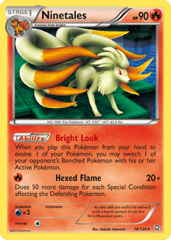 Ninetales – Rare Holo – Dragons Exalted