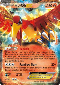 Ho-Oh-EX – Rare Holo EX