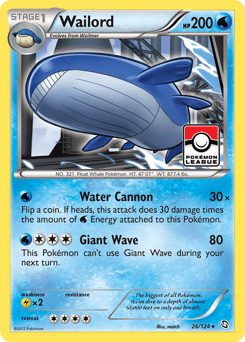 Wailord – Rare Holo