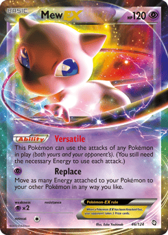 Mew-EX – Rare Holo EX – Dragons Exalted