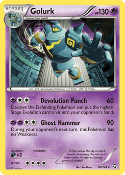 Golurk – Rare Holo