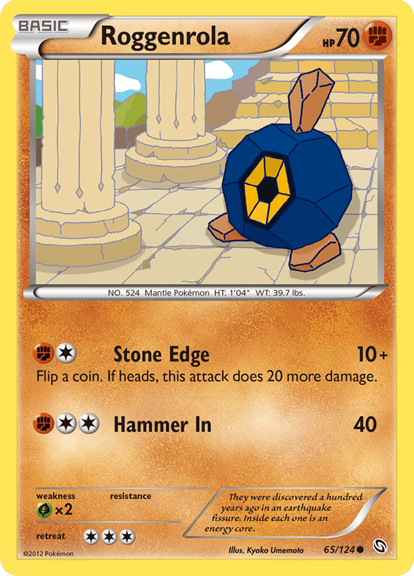 Roggenrola – Common – Dragons Exalted