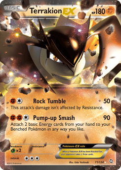 Terrakion-EX – Rare Holo EX