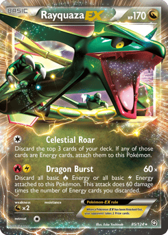Rayquaza-EX – Rare Holo EX