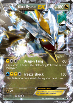 Black Kyurem-EX – Rare Holo EX