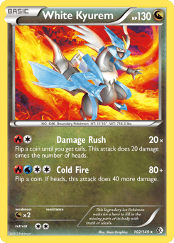 White Kyurem – Rare