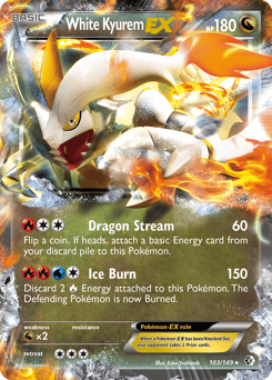 White Kyurem-EX – Rare Holo EX
