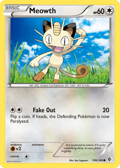 Meowth – Common – Boundaries Crossed