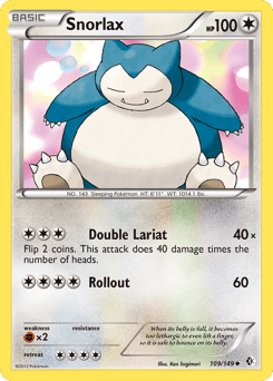 Snorlax – Uncommon – Boundaries Crossed
