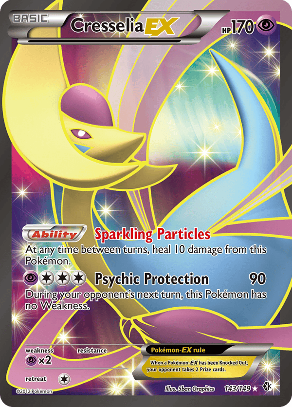 Cresselia-EX – Boundaries Crossed