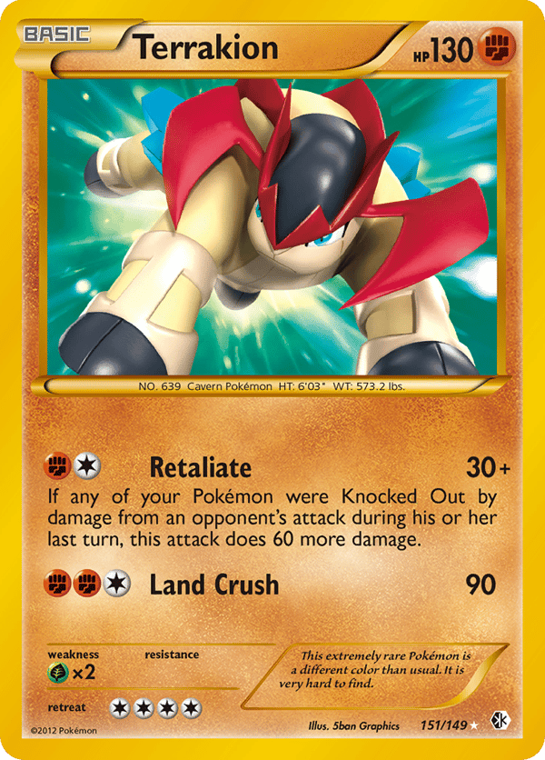 Terrakion – Rare Secret – Boundaries Crossed