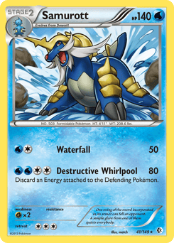 Samurott – Rare Holo