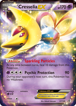 Cresselia-EX – Rare Holo EX
