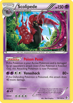 Scolipede – Rare Holo