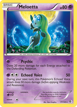 Meloetta – Rare Holo