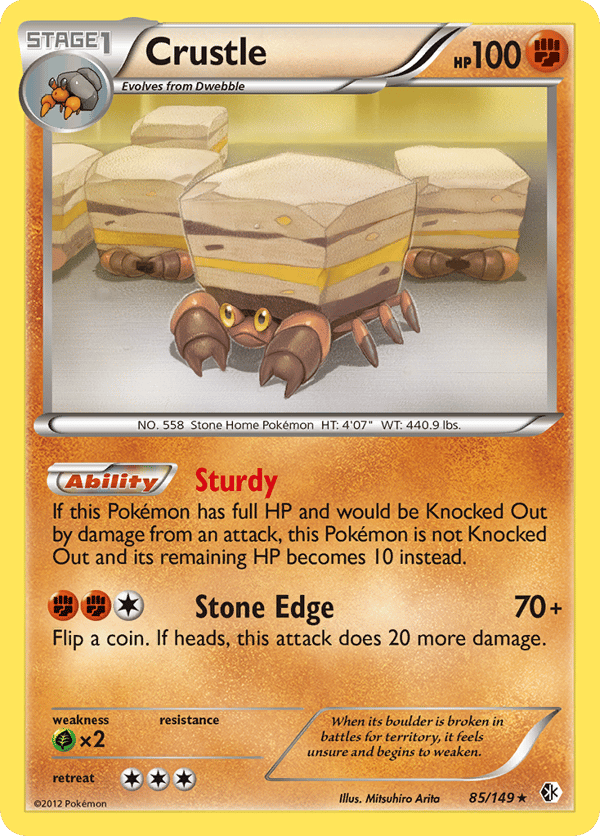 Crustle – Rare Holo – Boundaries Crossed
