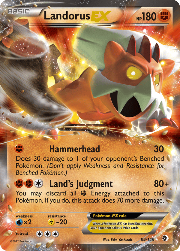 Landorus-EX – Boundaries Crossed