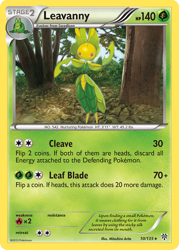 Leavanny – Rare – Plasma Storm