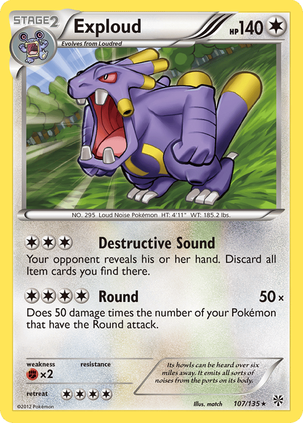 Exploud – Rare – Plasma Storm