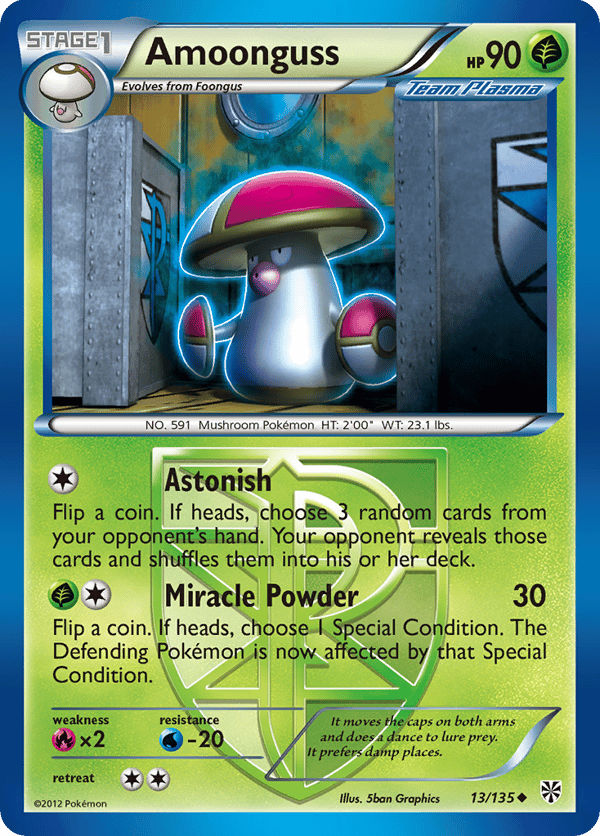 Amoonguss – Uncommon – Plasma Storm