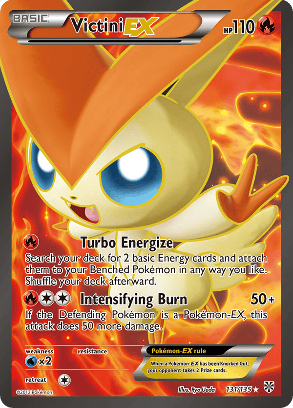 Victini-EX – Rare Ultra – Plasma Storm