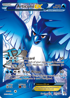 Articuno-EX – Rare Ultra – Plasma Storm