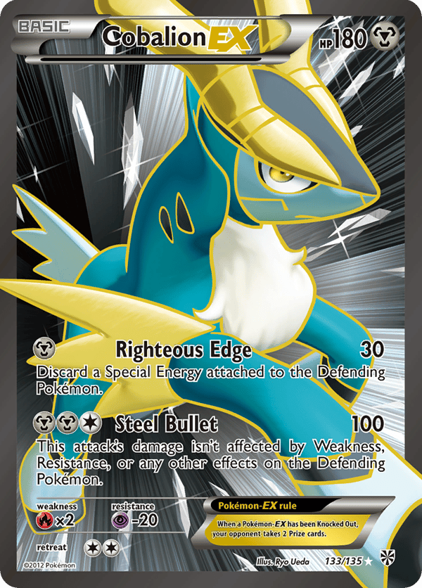 Cobalion-EX – Rare Ultra – Plasma Storm