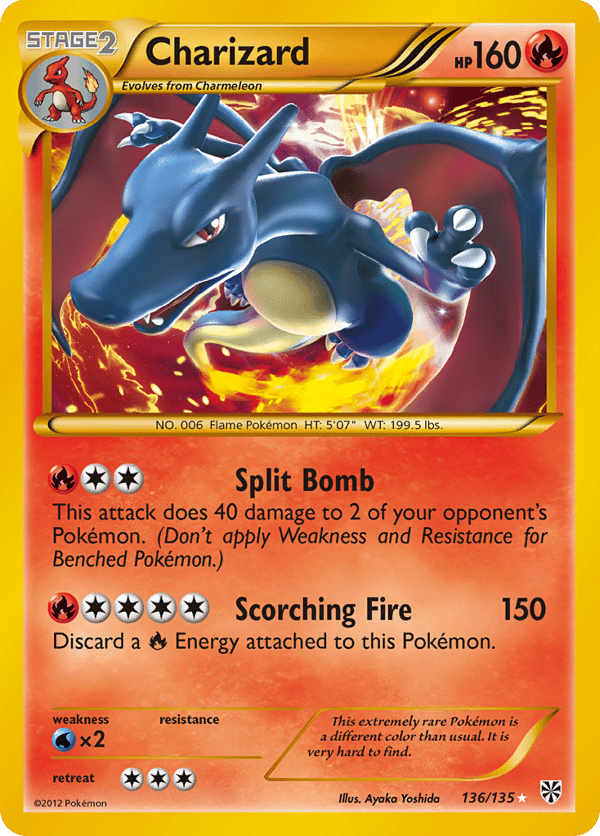 Charizard – Rare Secret – Plasma Storm