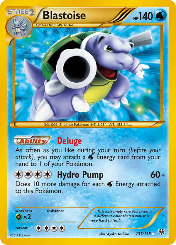 Blastoise – Plasma Storm