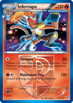 Infernape – Rare Holo