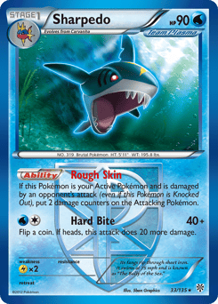 Sharpedo – Rare