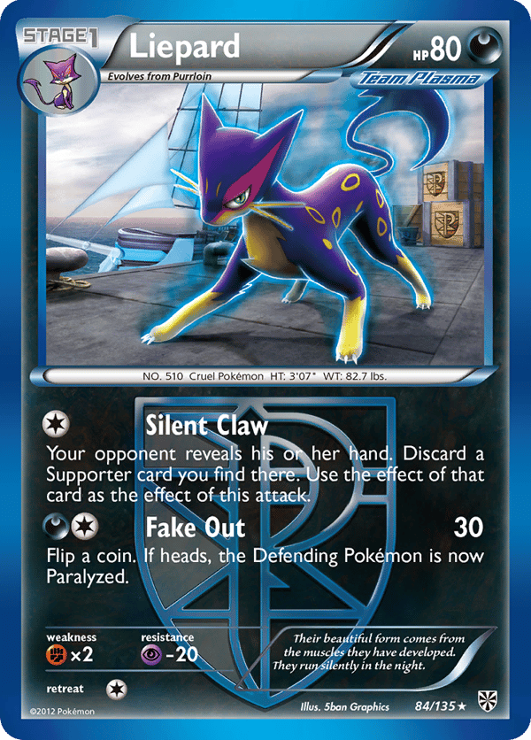 Liepard – Rare – Plasma Storm