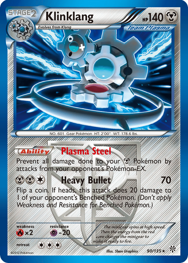 Klinklang – Rare Holo – Plasma Storm