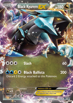 Black Kyurem-EX – Rare Holo EX