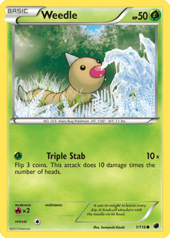 Weedle – Common – Plasma Freeze