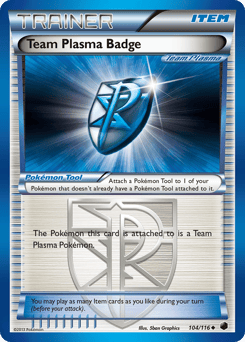 Team Plasma Badge – Uncommon