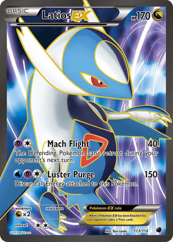 Latios-EX – Rare Ultra – Plasma Freeze